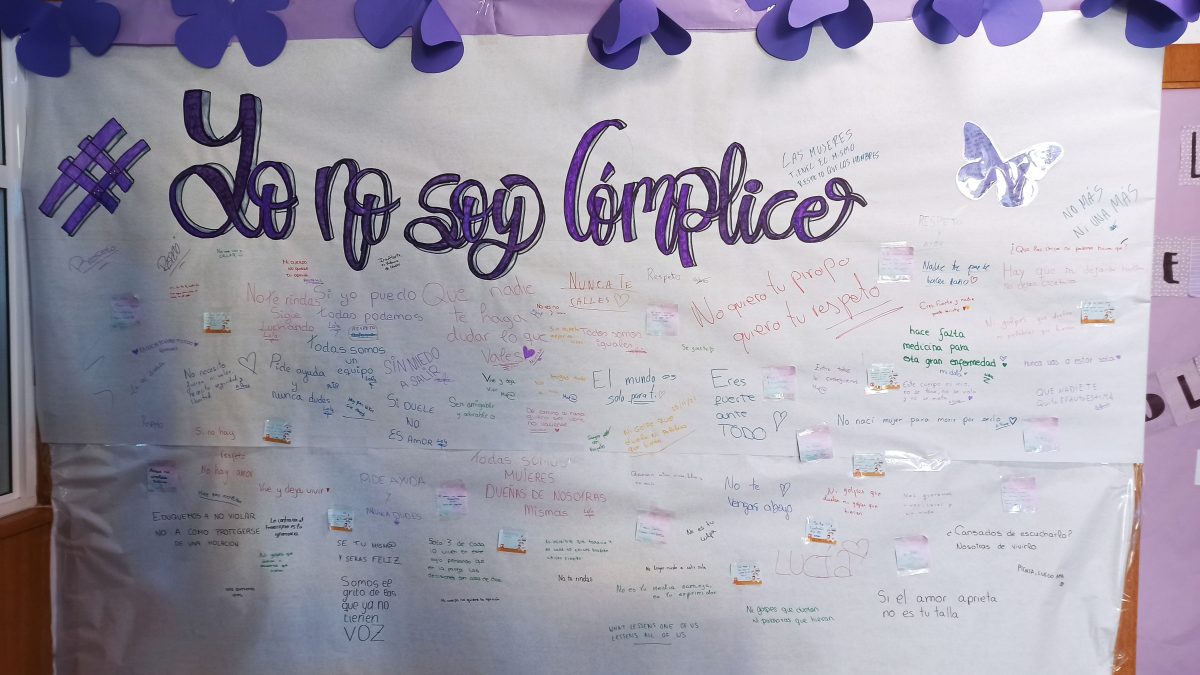 Actividades por el Día de la eliminación de la violencia hacia la mujer.